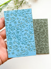 Load image into Gallery viewer, Floral Lace Rubber Texture Mat for Polymer Clay
