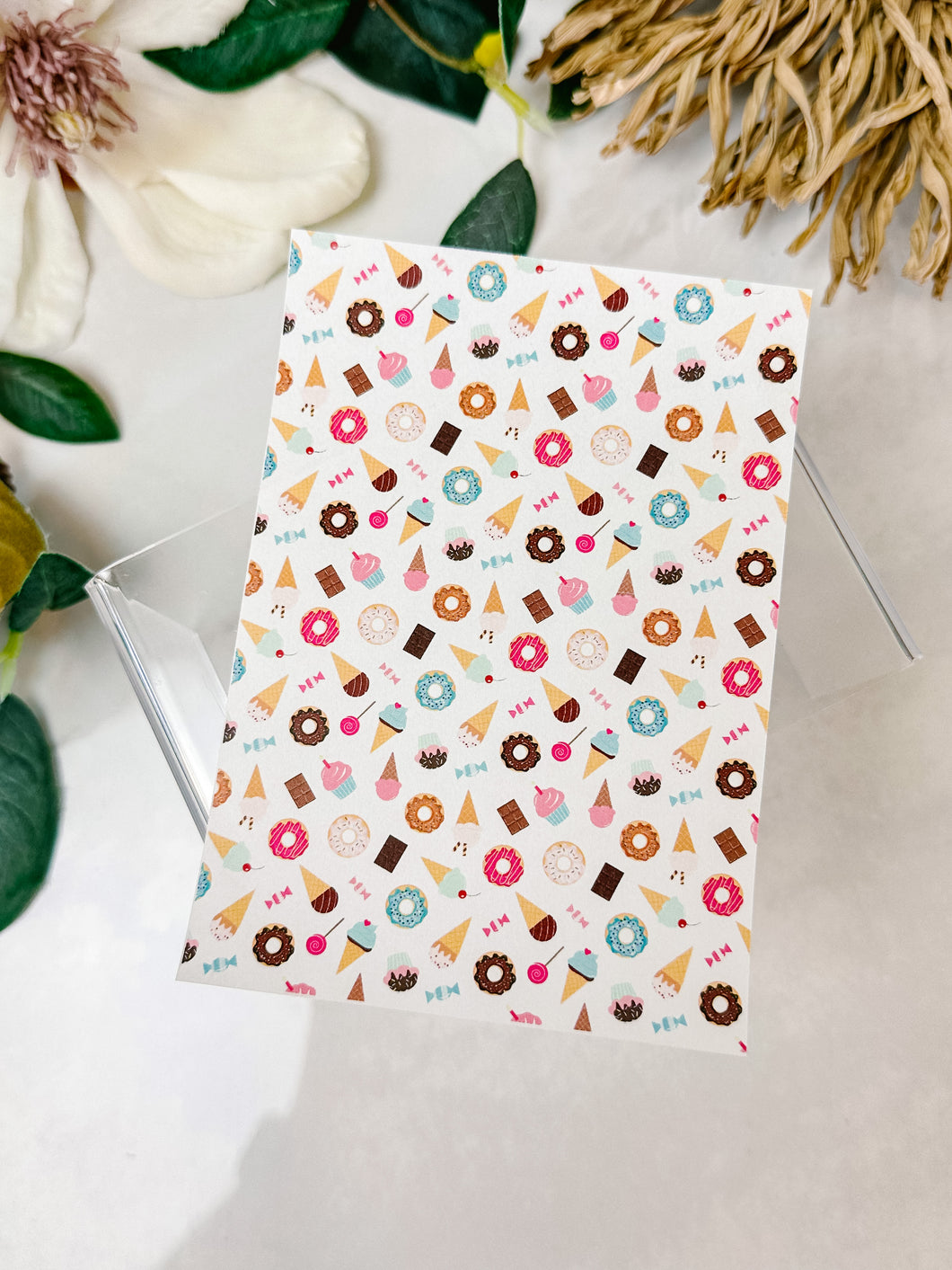 Transfer Paper 165 Sweets Pattern | Image Water Transfer