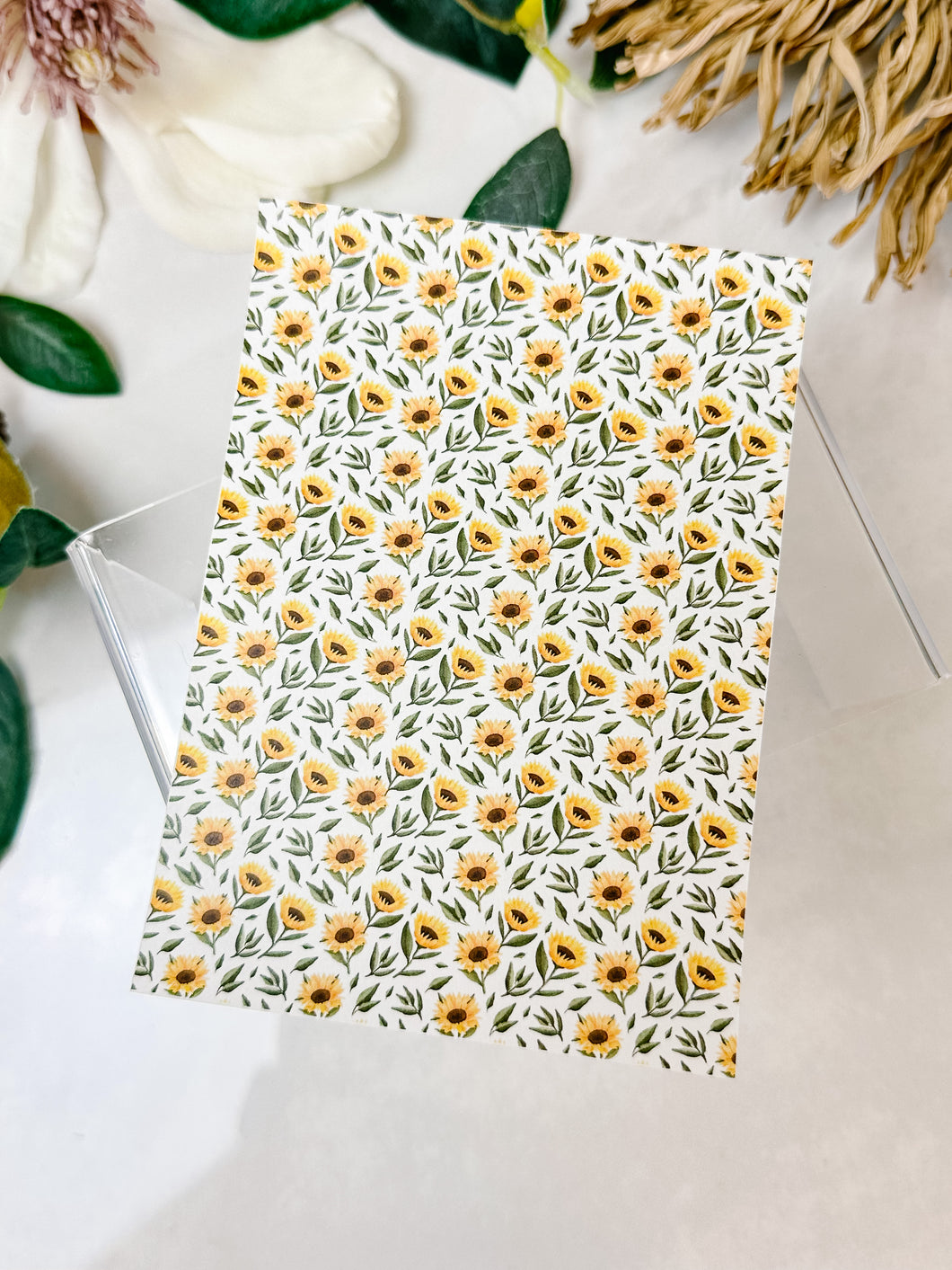 Transfer Paper 174 Sunflowers | Floral Image Water Transfer