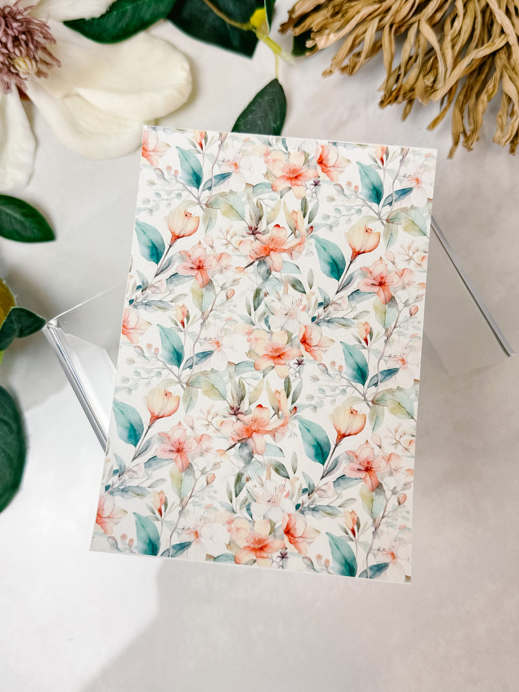 Transfer Paper 175 Watercolor Florals | Floral Image Water Transfer