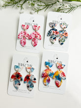 Load image into Gallery viewer, The Flower Trio Dangles (also in silver)
