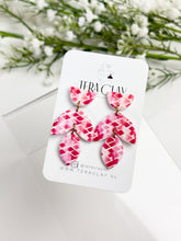 Load image into Gallery viewer, The Flower Trio Dangles (also in silver)
