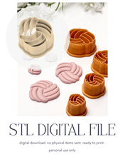 Load image into Gallery viewer, -STL Digital File- Knot Polymer Clay Cutter PCC1764
