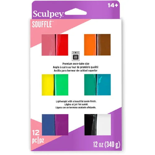 Sculpey Soufflé Multipack 12x28g