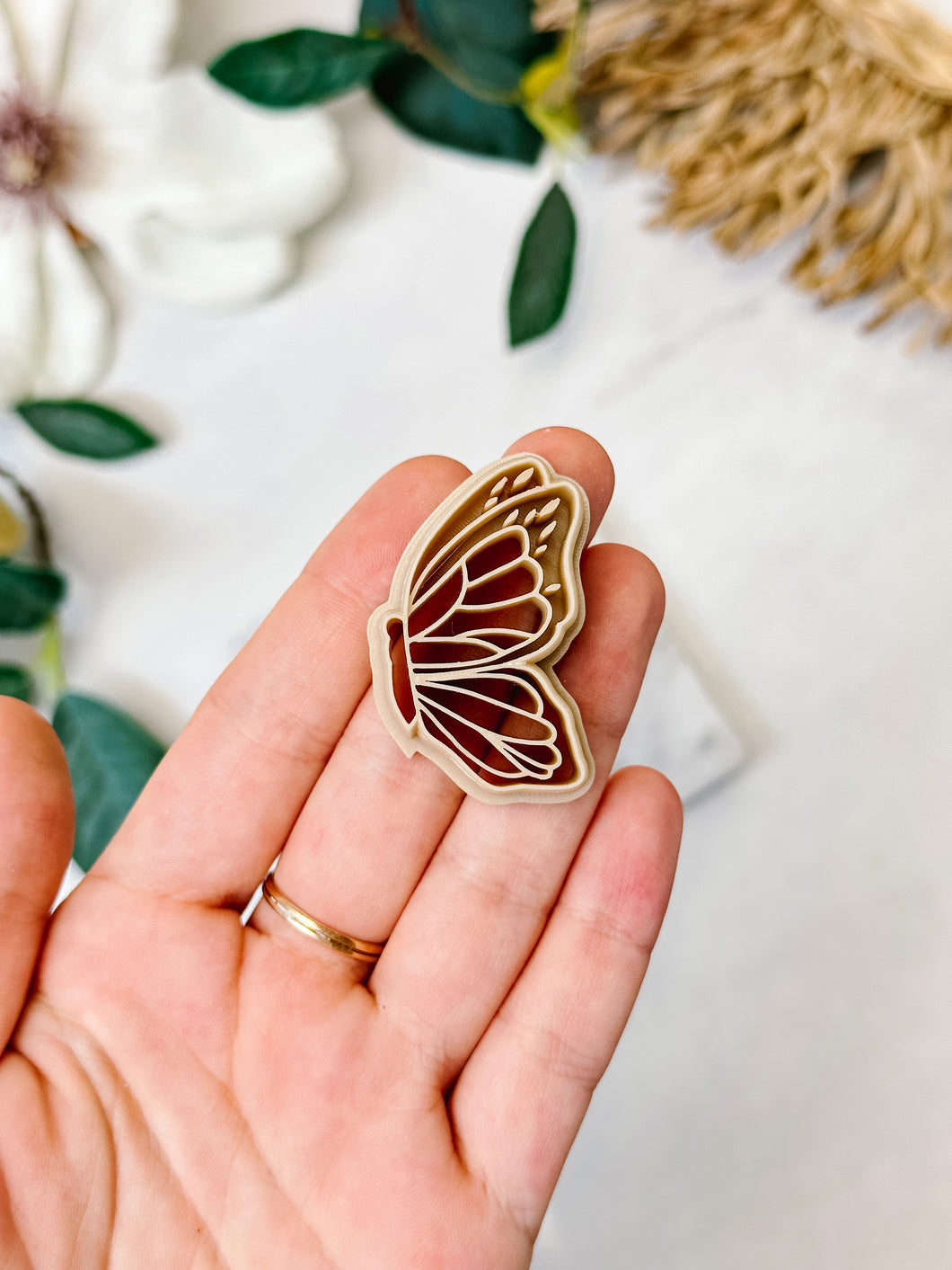 Detailed Butterfly Polymer Clay Cutters