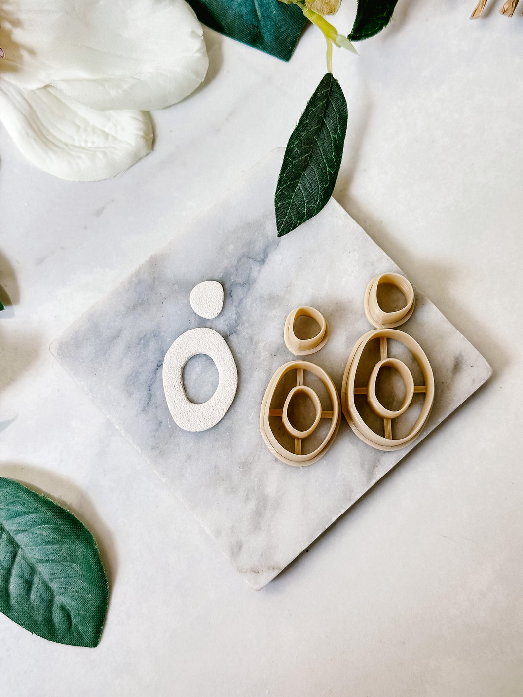 Organic Circle Donut Polymer Clay Cutters