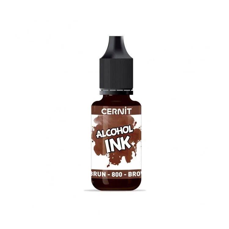 Cernit Alcohol Ink - Brown 800 (20ml.)