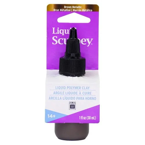 Liquid Sculpey - Brown Metallic 30ml/1oz