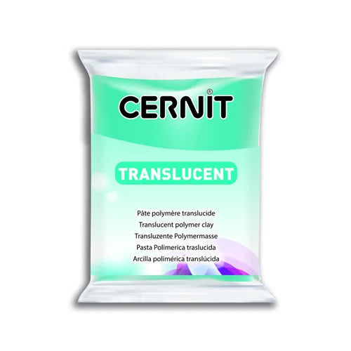 Cernit 56g Translucent Turquoise Blue 280