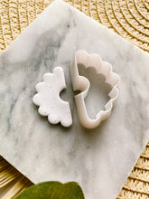 Load image into Gallery viewer, Half Flower Polymer Clay Cutter
