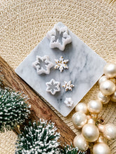 Load image into Gallery viewer, Snowflake Christmas Clay Cutters
