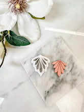 Load image into Gallery viewer, Art Deco Leaf Polymer Clay Cutter

