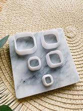 Load image into Gallery viewer, Square Shape with Rounded Corners Polymer Clay Cutters
