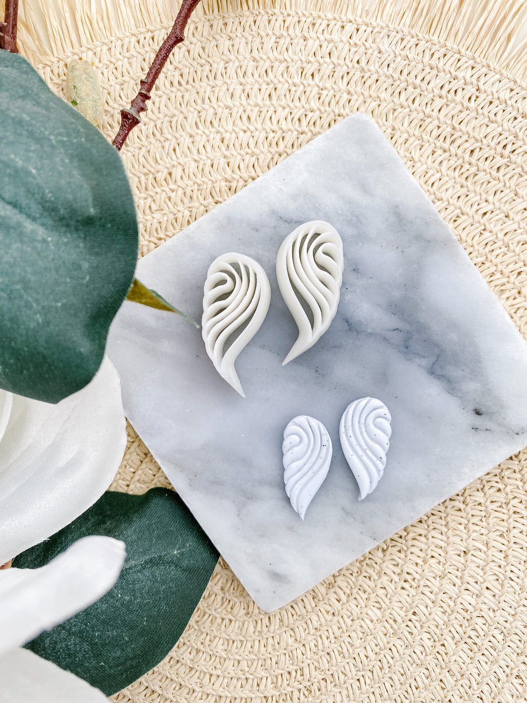 Detailed Wings Set Polymer Clay Cutters