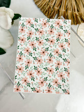 Load image into Gallery viewer, Transfer Paper 097 Flowers in Salmon | Floral Image Water Transfer
