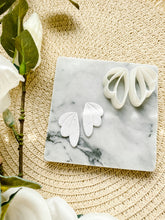 Load image into Gallery viewer, Scalloped Wings Set of Mirrored Polymer Clay Cutters
