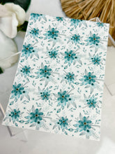 Load image into Gallery viewer, Transfer Paper 104 Floral Bouquets in Teal | Floral Image Water Transfer
