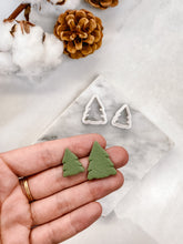 Load image into Gallery viewer, Christmas Tree Detailed Polymer Clay Cutter
