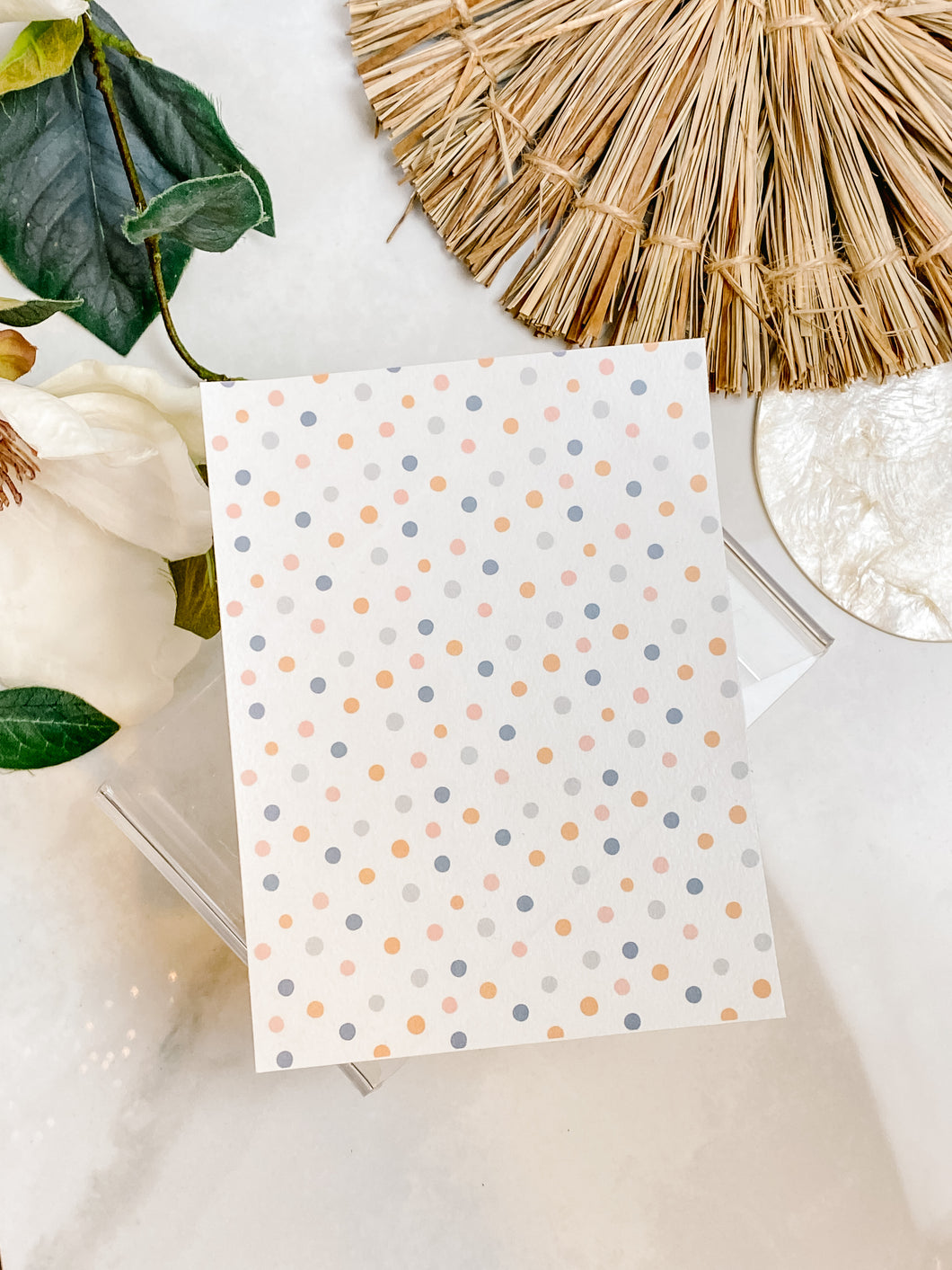 Transfer Paper 002 Colorful Dots | Image Water Transfer