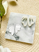 Load image into Gallery viewer, Scalloped Wings Set of Mirrored Polymer Clay Cutters
