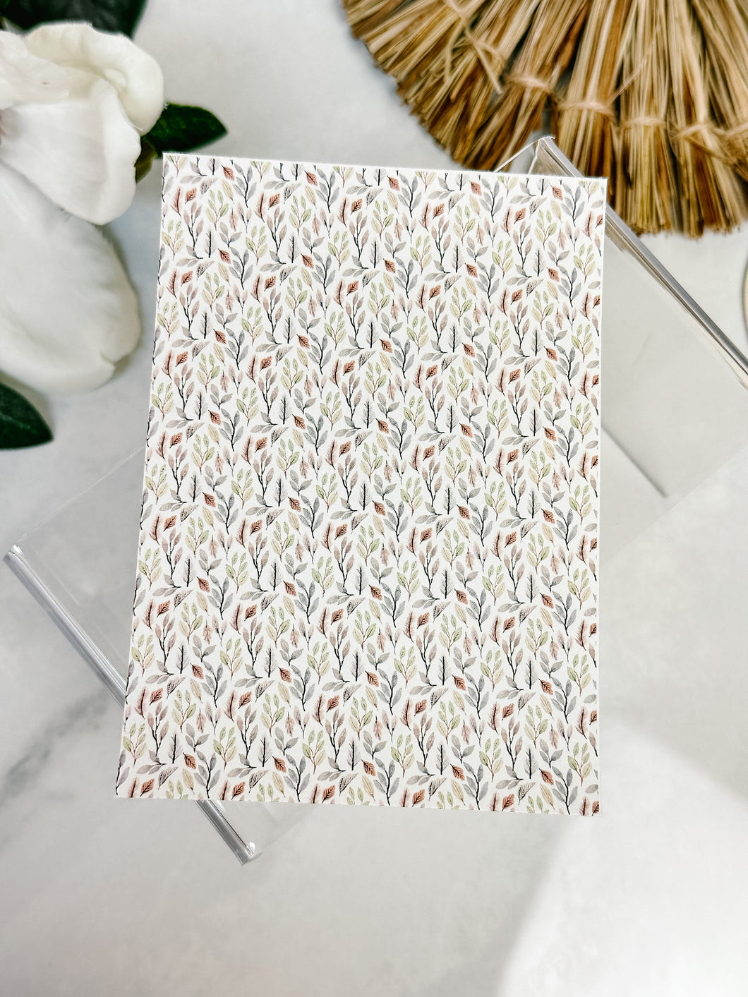 Transfer Paper 060 Autumn Vines | Floral Image Water Transfer