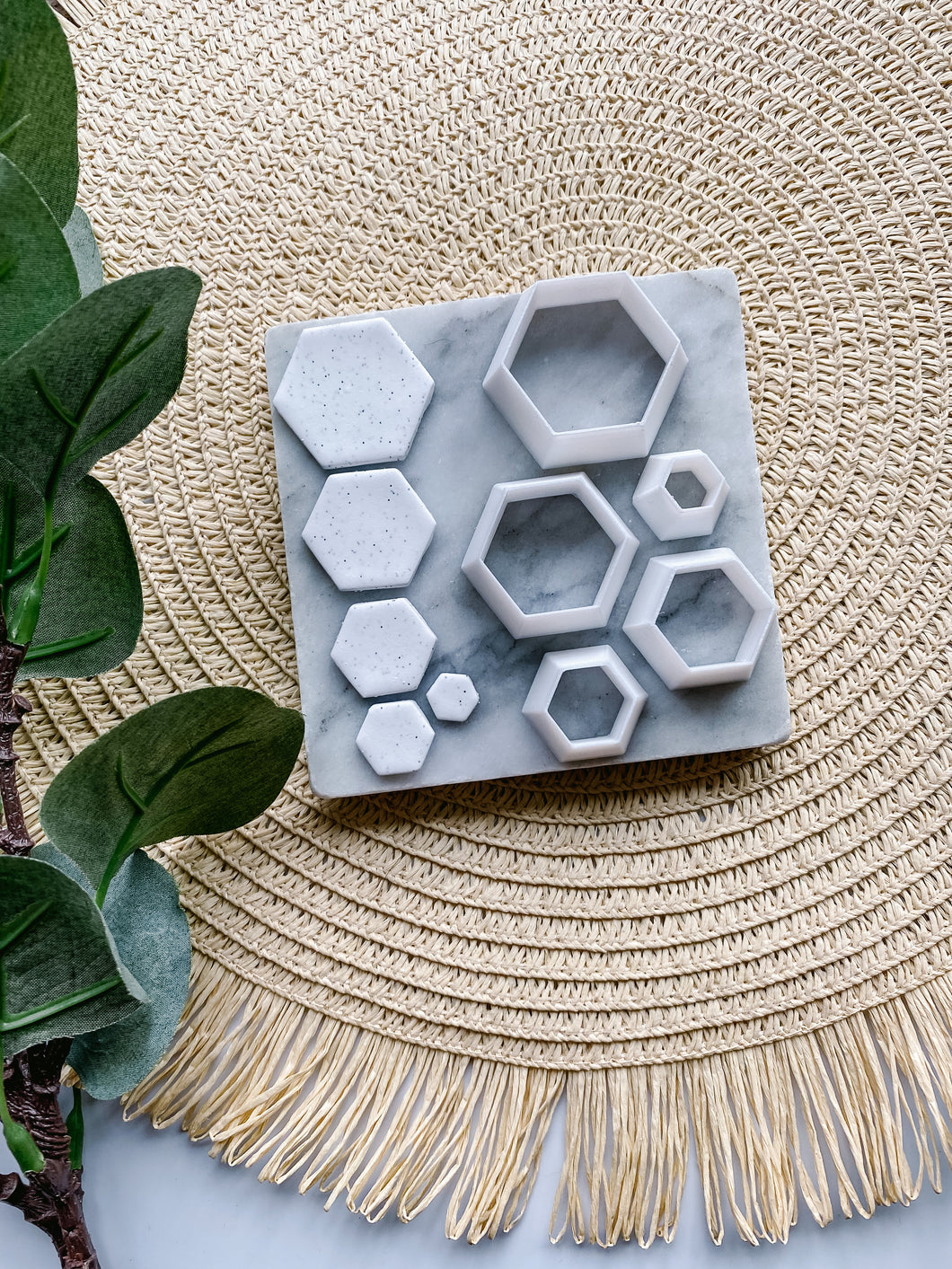 Hexagon Polymer Clay Cutters