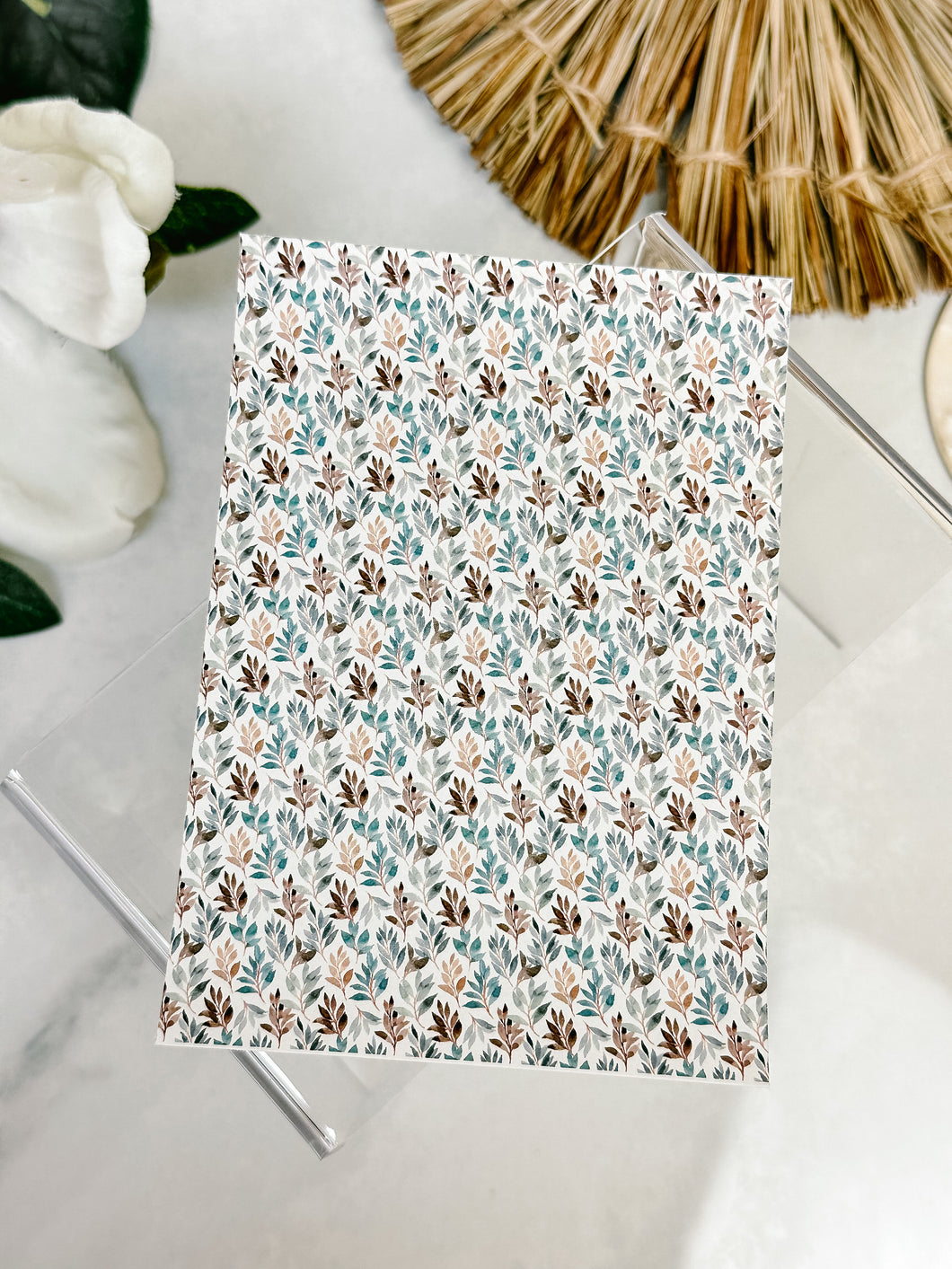 Transfer Paper 065 Autumn Foliage | Floral Image Water Transfer