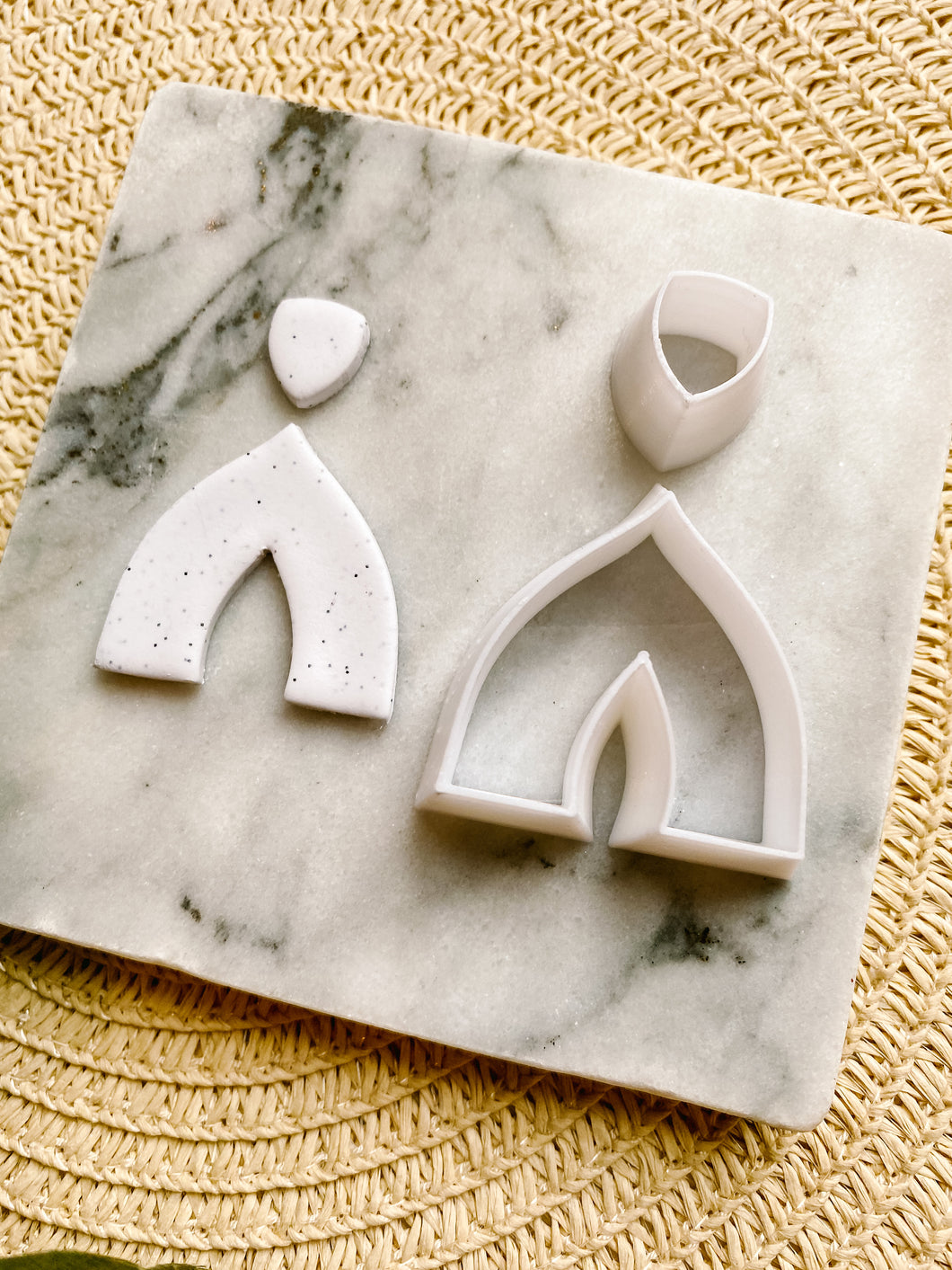 The Lilly Elegant V-Shape Clay Cutter Set