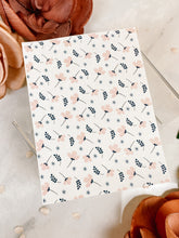 Load image into Gallery viewer, Transfer Paper 039 Soft Pink Florals | Floral Image Water Transfer
